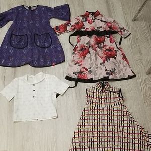 3 Redfish Kids dresses and one top